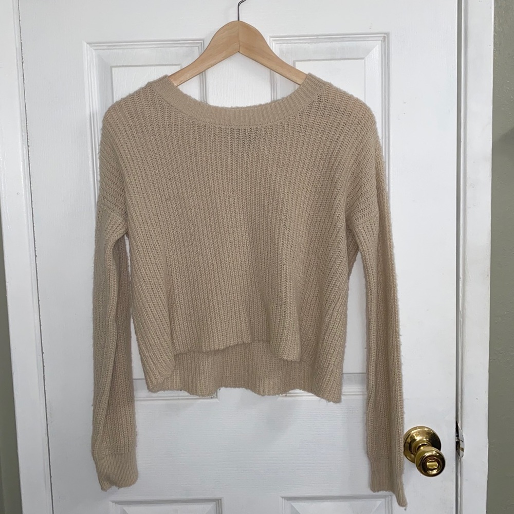 Knit sweater